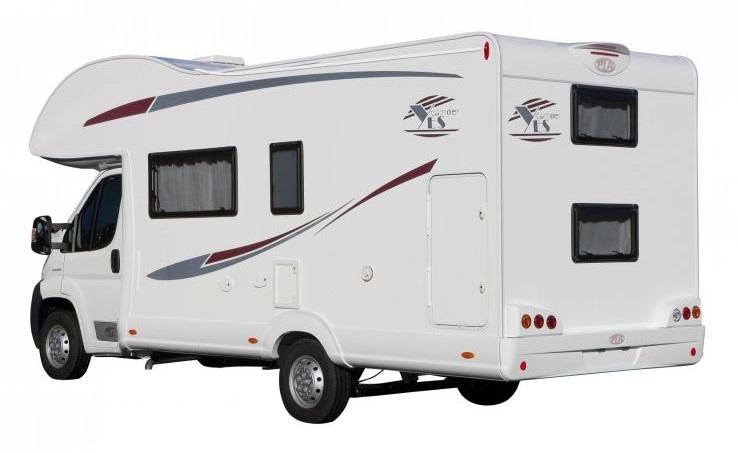 Рент-а-кампер дијагонален поглед